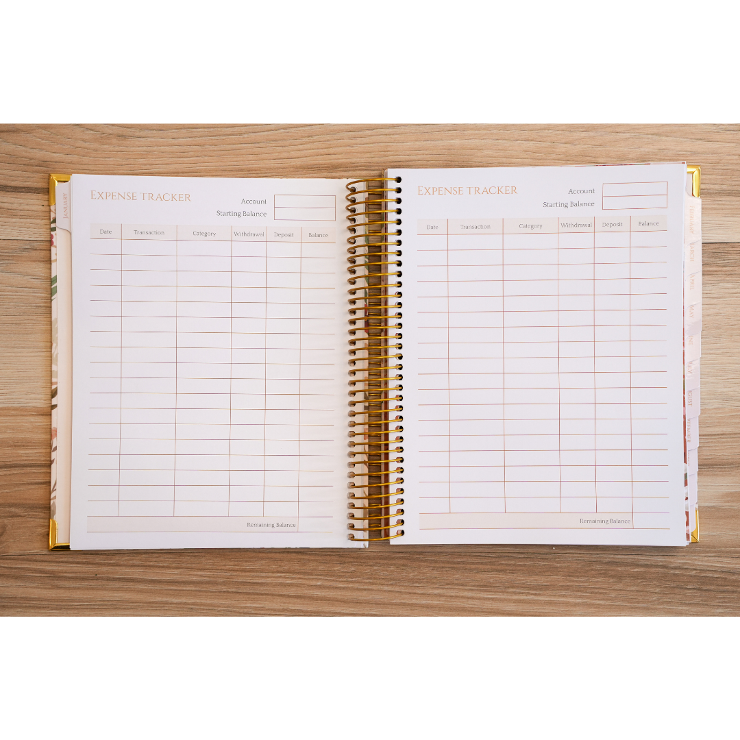 Detailed expense tracking sheet to log daily spending