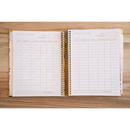 Detailed expense tracking sheet to log daily spending